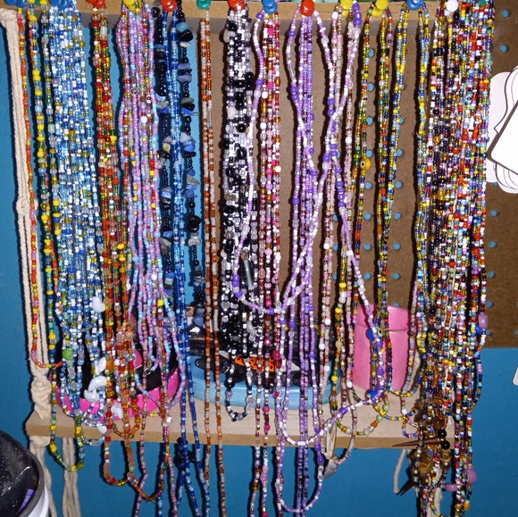 Boho seed bead necklaces SEE DESCRIPTION - Picture 1 of 1